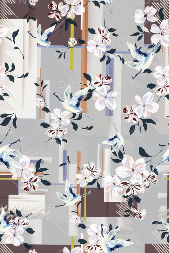 简约印花华亿平台图片