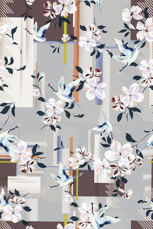 简约印花华亿平台图片