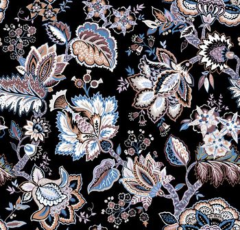 佩斯利印花华亿平台图片