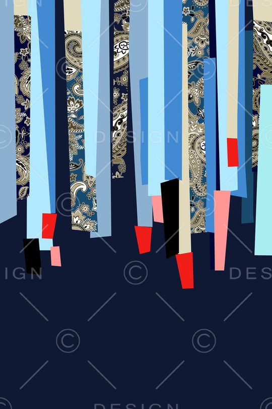 佩斯利印花华亿平台图片