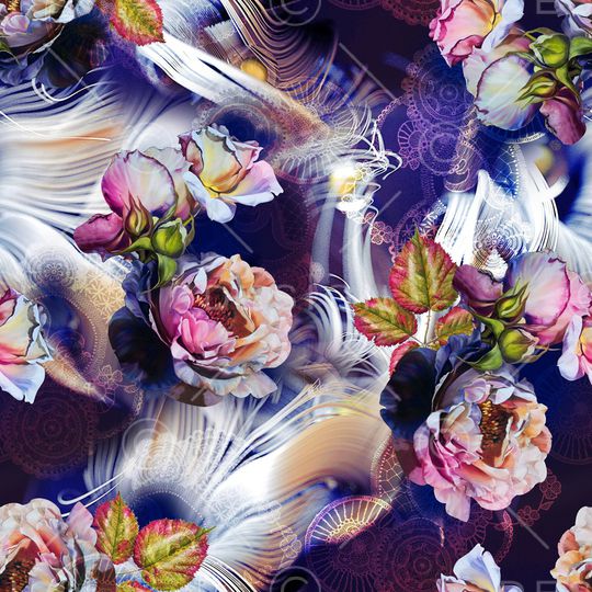 炫彩印花华亿平台图片