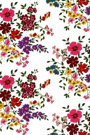 玫瑰花印花华亿平台图片