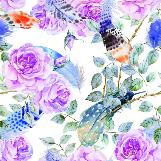 玫瑰花印花华亿平台图片