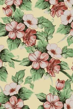 牡丹印花华亿平台图片