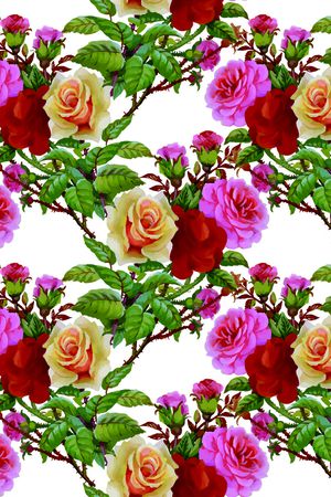 牡丹印花华亿平台图片