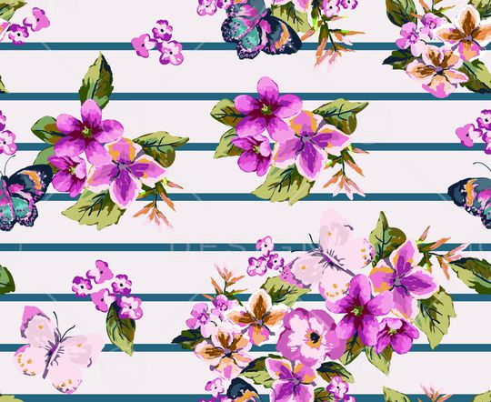 小碎花印花华亿平台图片