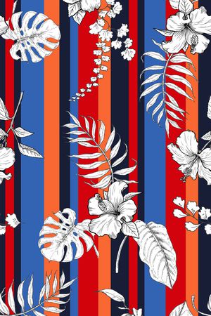 条纹印花华亿平台图片