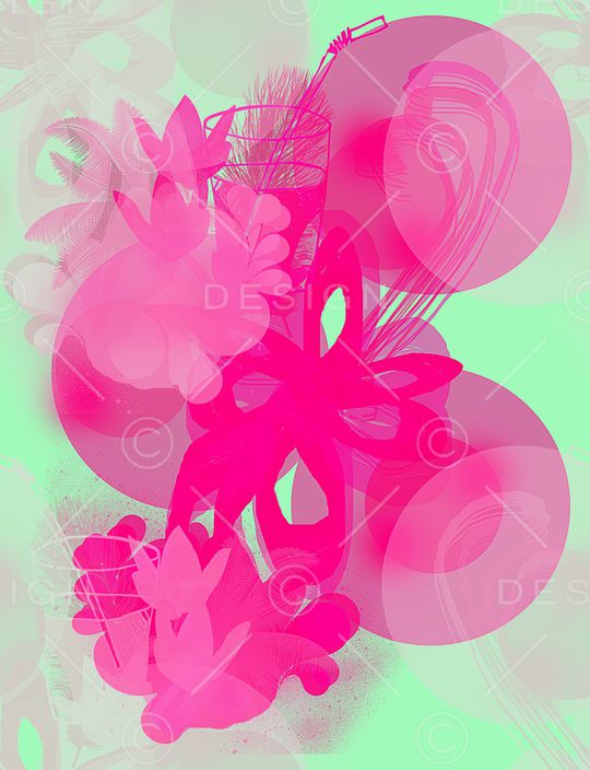 绘画印花华亿平台图片