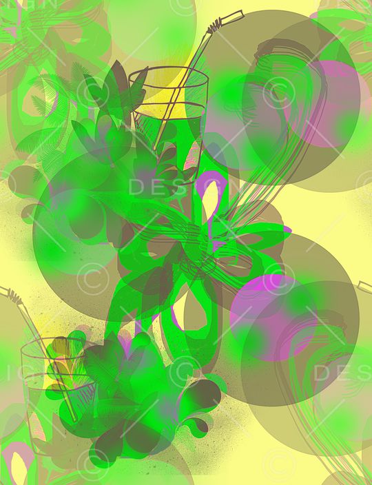 绘画印花华亿平台图片