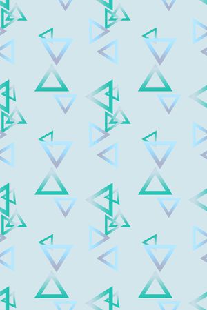 三角形印花华亿平台图片