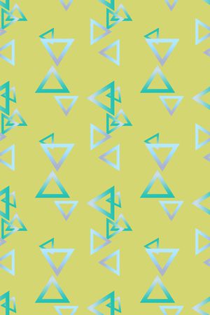 三角形印花华亿平台图片