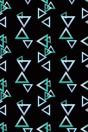 三角形印花华亿平台图片