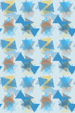 三角形印花华亿平台图片