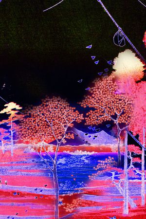 数码定位花印花华亿平台图片