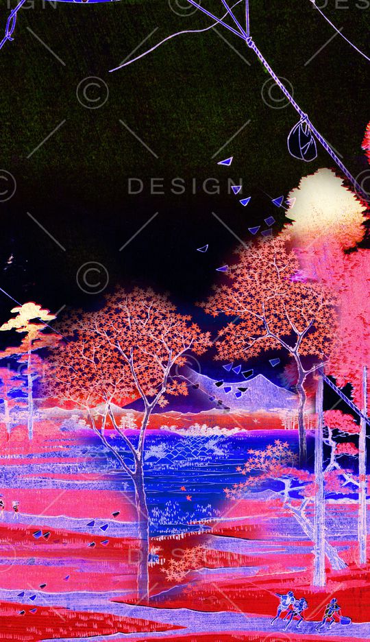 数码定位花印花华亿平台图片