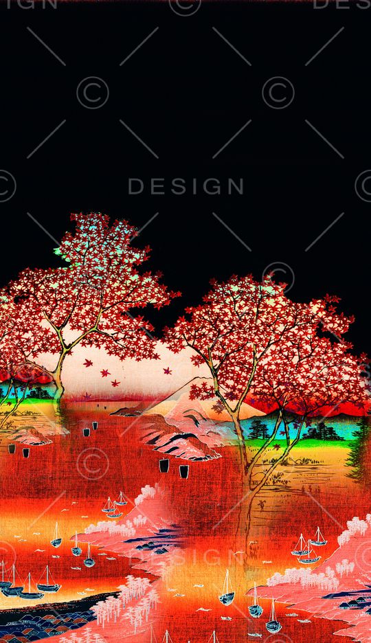 数码定位花印花华亿平台图片
