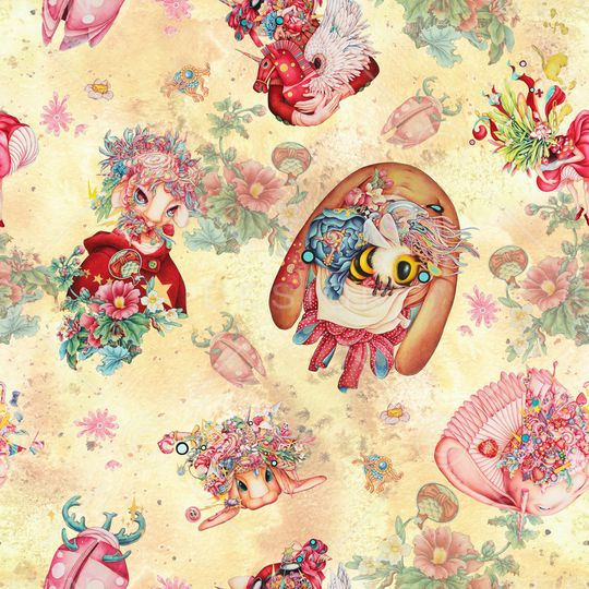 插画印花华亿平台图片