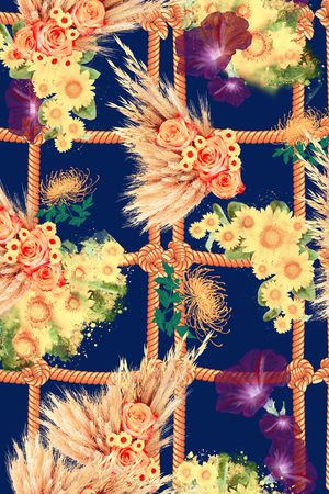 大牌风印花华亿平台图片