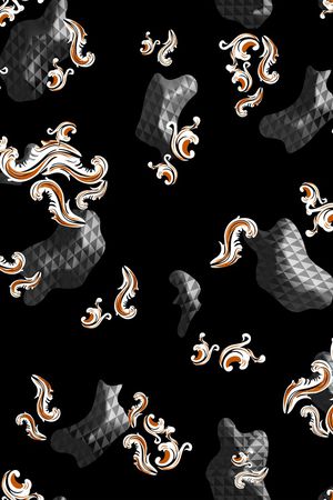 简约印花华亿平台图片