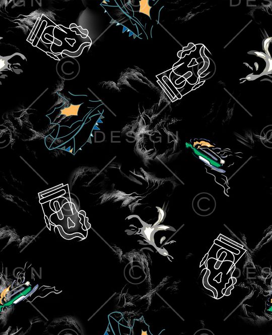 简约印花华亿平台图片