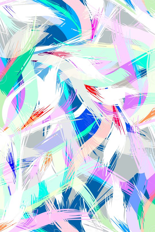 笔触印花华亿平台图片