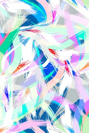 笔触印花华亿平台图片