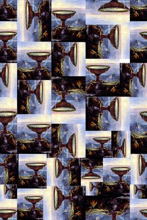 抽象印花华亿平台图片