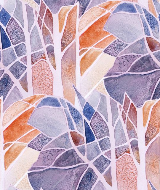 水彩印花华亿平台图片