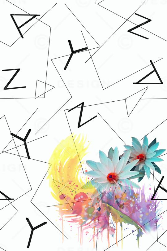 字母印花华亿平台图片