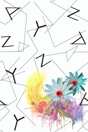 字母印花华亿平台图片