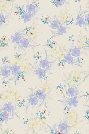 年轻女性印花华亿平台图片