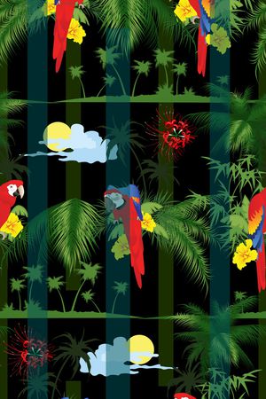 鸟印花华亿平台图片