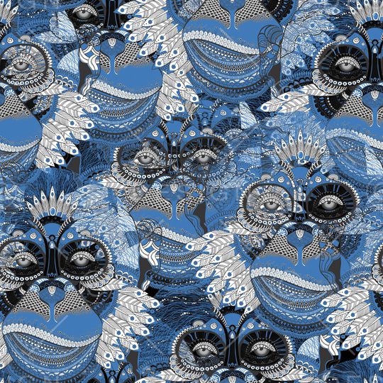 动物纹印花华亿平台图片