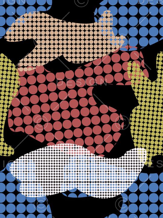 复古印花华亿平台图片