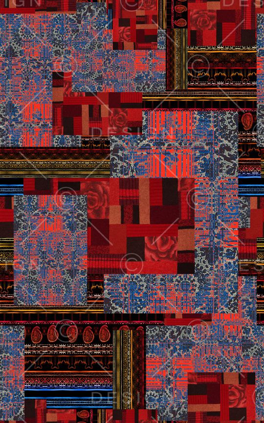 民族风印花华亿平台图片