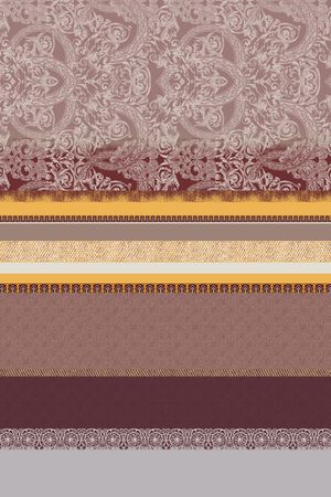 古典花纹印花华亿平台图片