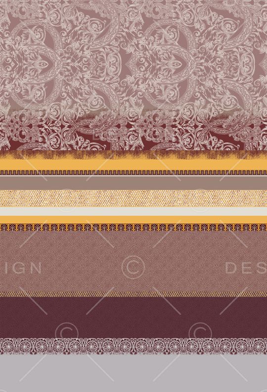 古典花纹印花华亿平台图片