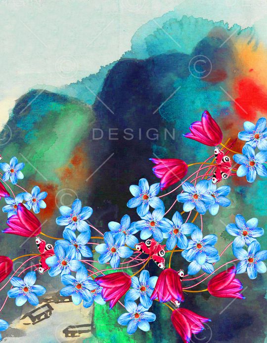 肌理印花华亿平台图片