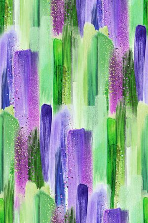 水墨笔触印花华亿平台图片