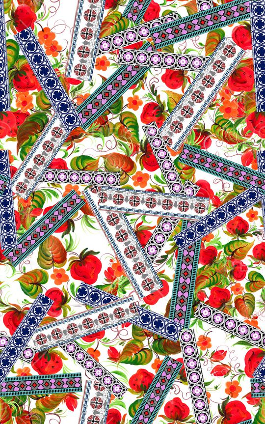 民族风印花华亿平台图片