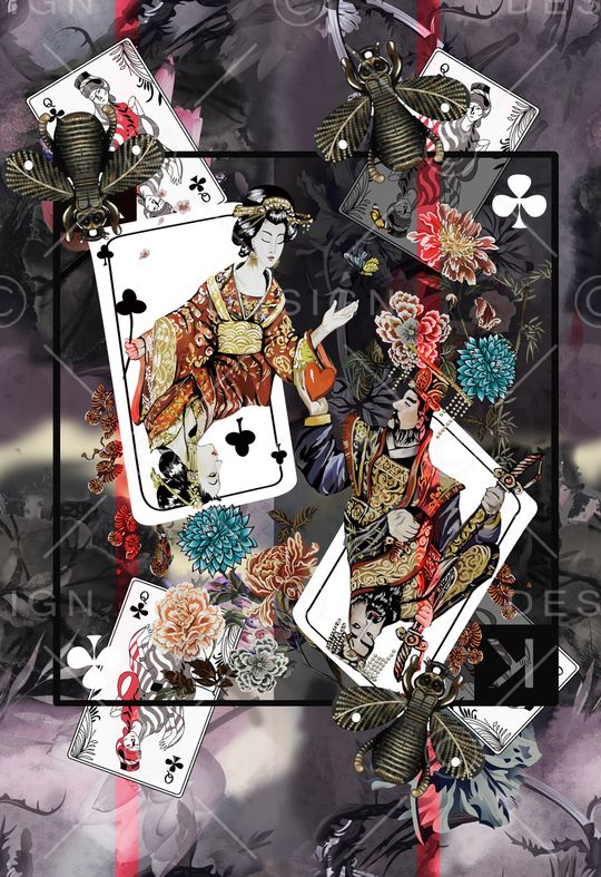 抽象印花华亿平台图片