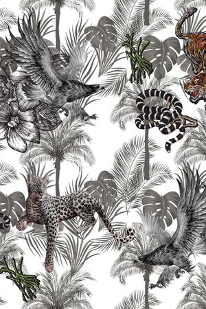 抽象印花华亿平台图片