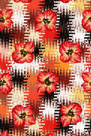 民族风印花华亿平台图片