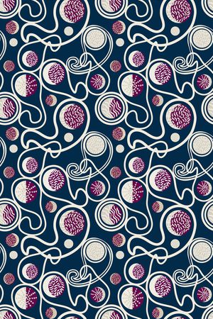 抽象印花华亿平台图片