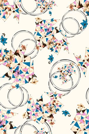 简约印花华亿平台图片