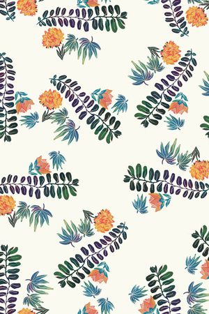 小清新印花华亿平台图片