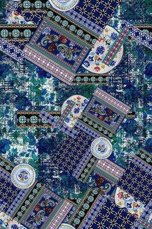 民族风印花华亿平台图片