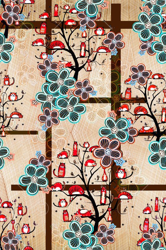 简约印花华亿平台图片