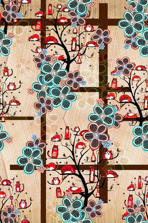 简约印花华亿平台图片