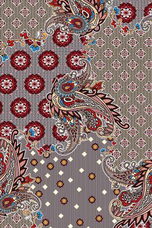 民族风印花华亿平台图片